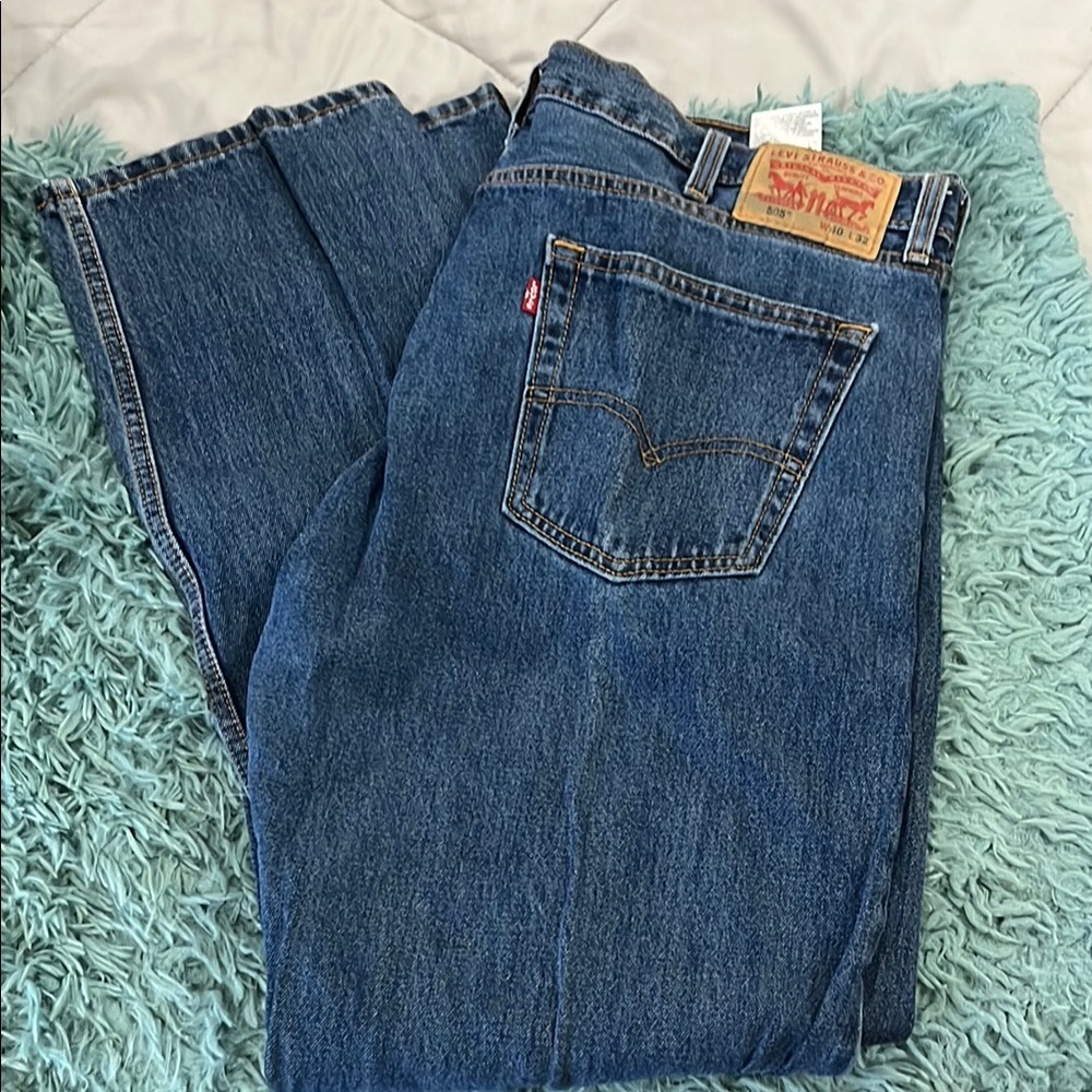 Levi's Blue Relaxed Fit Jeans with Classic Style
